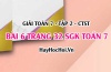 Giải bài 6 trang 32 Toán 7 Tập 2 SGK Chân trời sáng tạo Giải bài 6 trang 32 Toán 7 Tập 2 SGK Chân trời sáng tạo